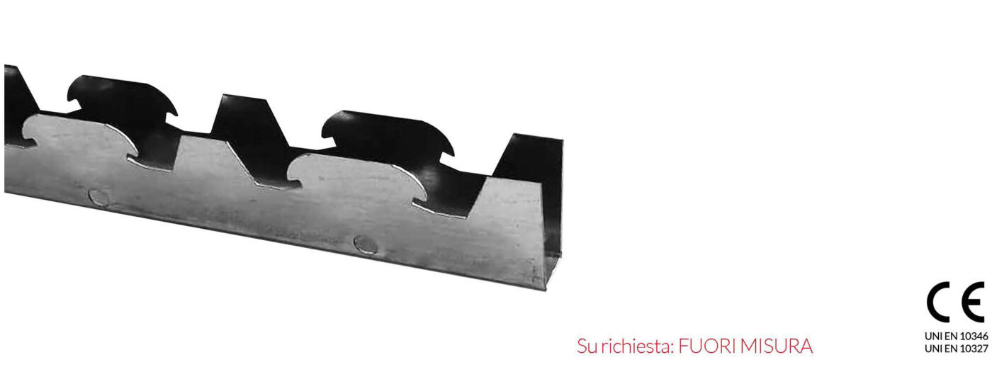2-guida-traversa-a-scatto ProfilCart profili per cartongesso made in Italy www.profilcart.it